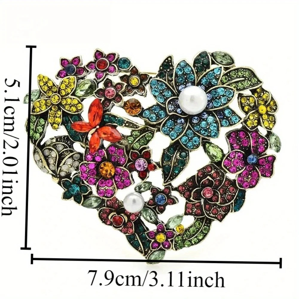 Luxury Beautiful Peacock Phoenix Animal Love Brooch for Men and Women，JewelryAccessories, WeddingHolidayPartyCoupleSurprise Gift