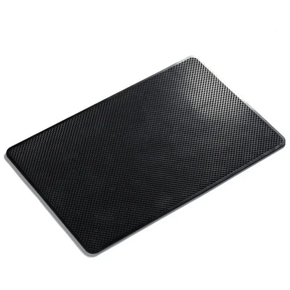 Car Dashboard Sticky Anti Slip PVC Mat Auto Non Slip Sticky Gel Pad For iPhone 15 14 13 12 11 Samsung Phone Sunglasses Holder