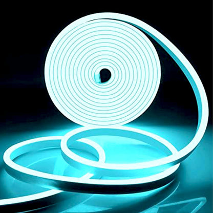 5m 12V LED Neon Strip Lights Outdoor Waterproof Silicone Neon Lamp Outdoor DIY sign Diode Tape Home Garden Decor Aquarium Light