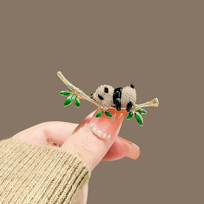 1pc Luxury New Tulip Flower Brooch Elegant Design Sense Rose White Stone Jewelry Collar Pin Jewelry