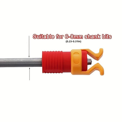 1 piece screw holder, plastic woodworking tool for safety screws and drill clamps