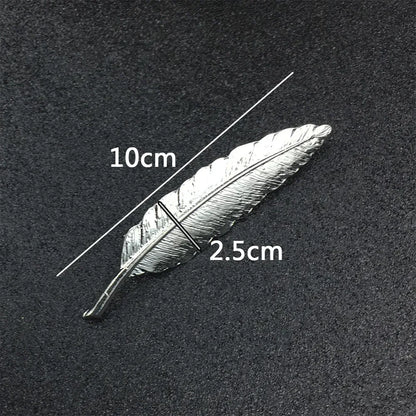 i-Remiel Gold Color Zinc Alloy Men's Leaf Brooches Accessories for Women