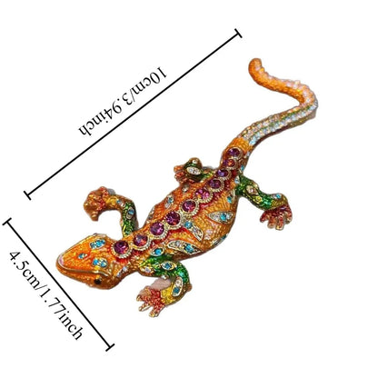 Baroque Luxury Beautiful Lizard Design Men's Women's Brooch Pins，Jewelry & Accessories，Wedding Holiday Party CoupleSurprise Gift