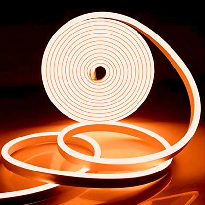 5m 12V LED Neon Strip Lights Outdoor Waterproof Silicone Neon Lamp Outdoor DIY sign Diode Tape Home Garden Decor Aquarium Light