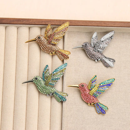 Baroque Luxury Swallow-Motif Brooches for Men and Women, Jewelry and Accessories, Wedding, Holiday, and Party Gifts