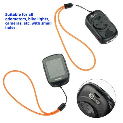 Elastic Short Hanging Rope, Bicycle Code Table Protection Rope, Navigation Device Protection Cover, USB Anti Loss Hanging Rope