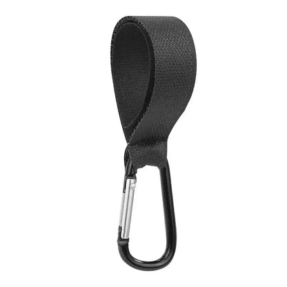 1-10pcs Stroller Hooks Buckles Clip Aluminum Alloy Carabiner Cart Organizer Diaper Bag Shopping Pram Hook Buckle Stroller Hanger