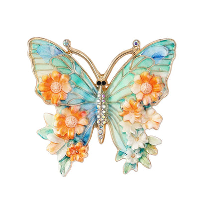 Different Styles Fashion Butterfly Brooch Animal Badge Pin Jewerly for Party Wedding