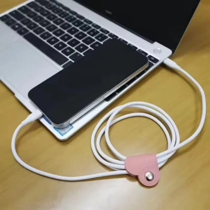 2 Pcs Charge Cable Protectors Travel Data Cord Clip Decoration Earphone Charging Cables Storage Buckle Cable Organizer