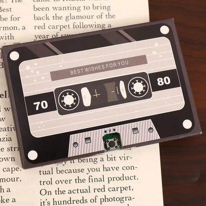 Voice Recordable Greeting Card 60 Seconds Recording Time Message Recorder Cassette Recording Voice Tape Greeting Card