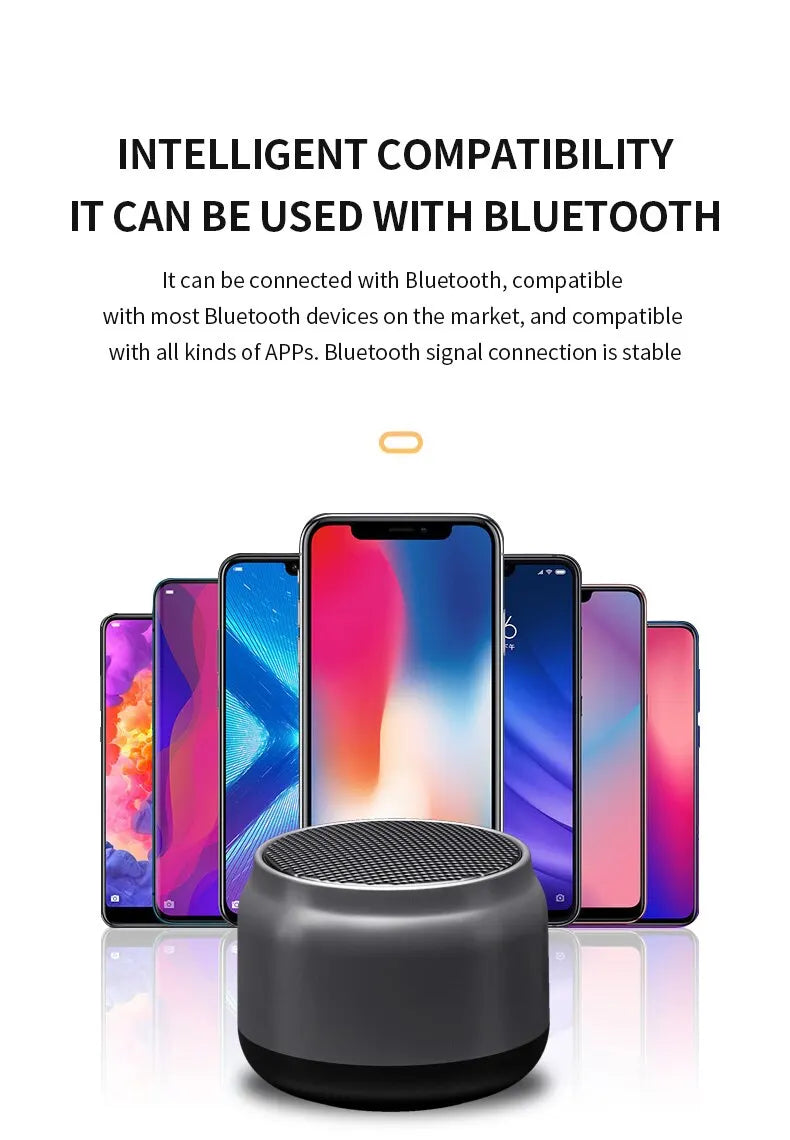 2025 Wireless speaker Bluetooth portable outdoor audio stereo support phone subwoofer MINI portable high quality home speaker