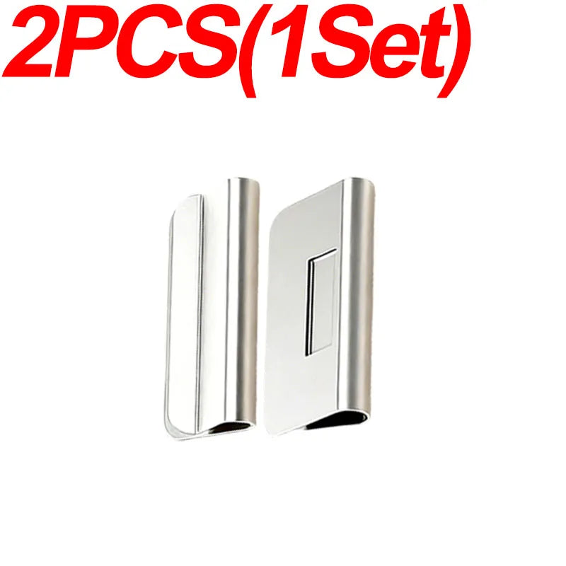 4PCS Strong Magnetic Curtain Clips Nail-Free Blackout Clip Keep Curtain Closed Prevent Light Leaking for Home Bedroom Office