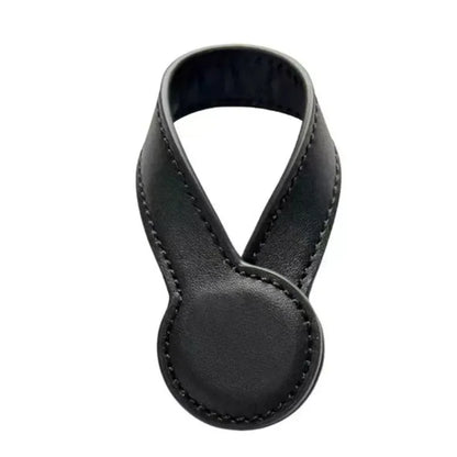 Multi-purpose Pu Leather Magnetic Hat Clip Strong Magnetic Round Organizer Clip Travel Bag Charms Luggage Accessories