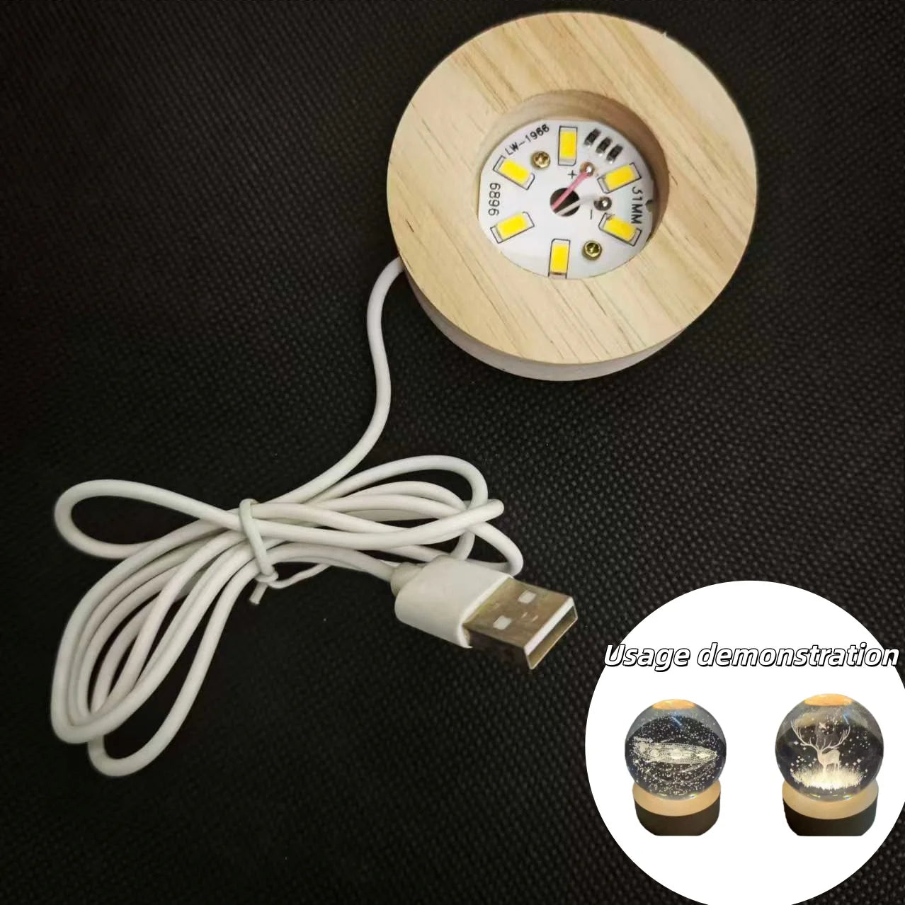 System Galaxy Table Lamp Glowing Moon Sphere For Bedroom Decoration Gift