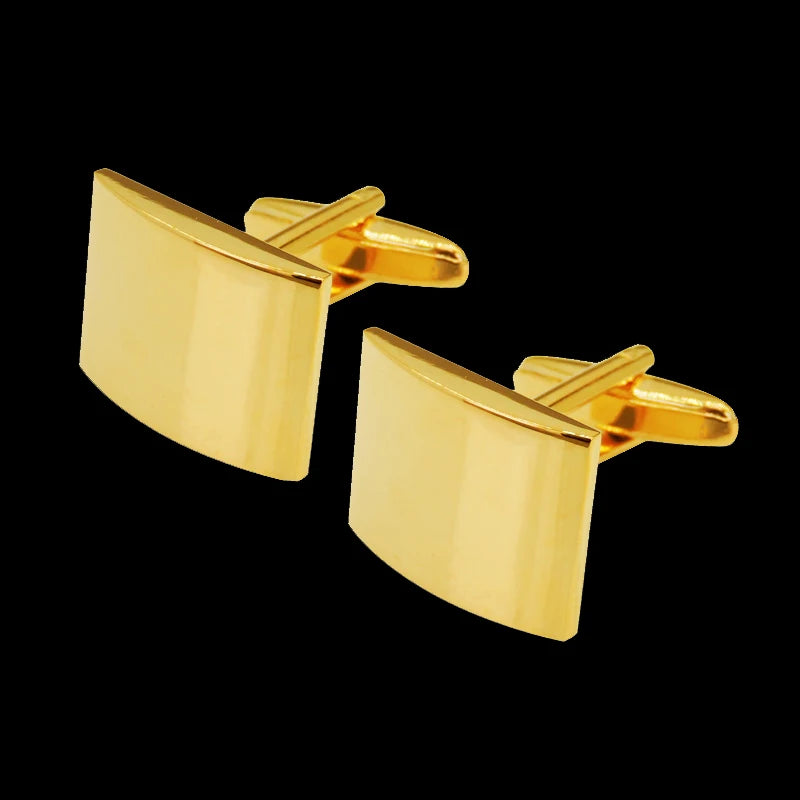 New Arrive Shirt Cufflinks Men steel Laser Engraving Cuff Links For Wedding Party Fashion Simple Men Sleeve Shirt Cufflinks