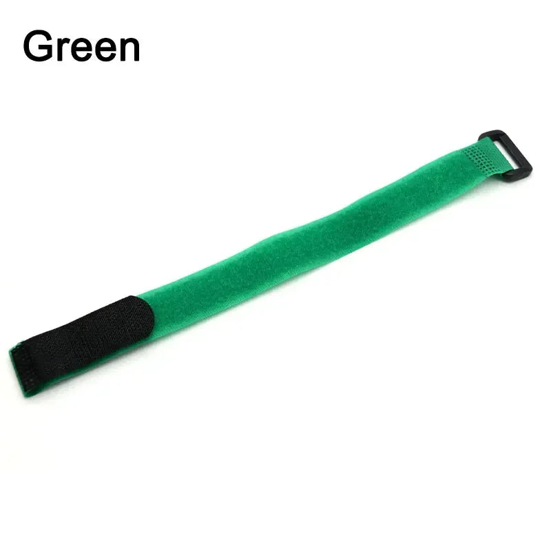10/50pcs Cable Ties Reusable Self Adhesive Width 20mm Hook Loop Bundle Fastener Nylon Strap Reverse Buckle Line Wire Organizer