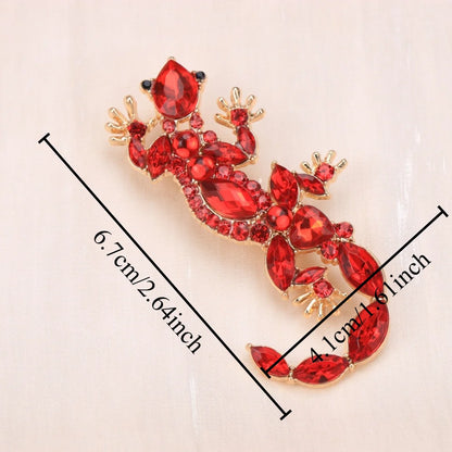 Baroque Luxury Lizard Animal Design Brooches for Men and Women, Jewelry, Fashion Accessories, Couple's Gifts, HolidayParty Gifts