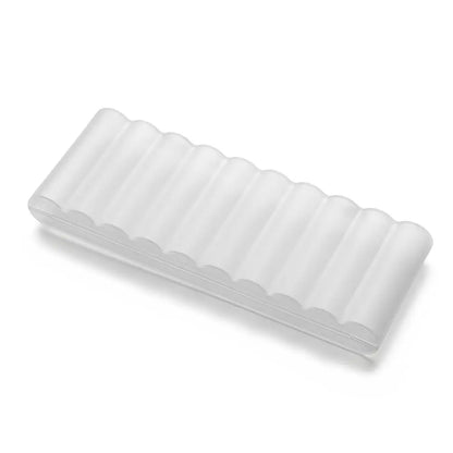 10 Slots Hard Plastic Container Portable Case Battery Storage Box For AAA/AA/18650 Battery Organizer Box Container Accessories