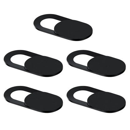 5Pcs Webcam Cover Shutter Slider Privacy Protective Cover For iPad Tablet Webcam Laptop PC Mobile Phone Lens Camera Sticker