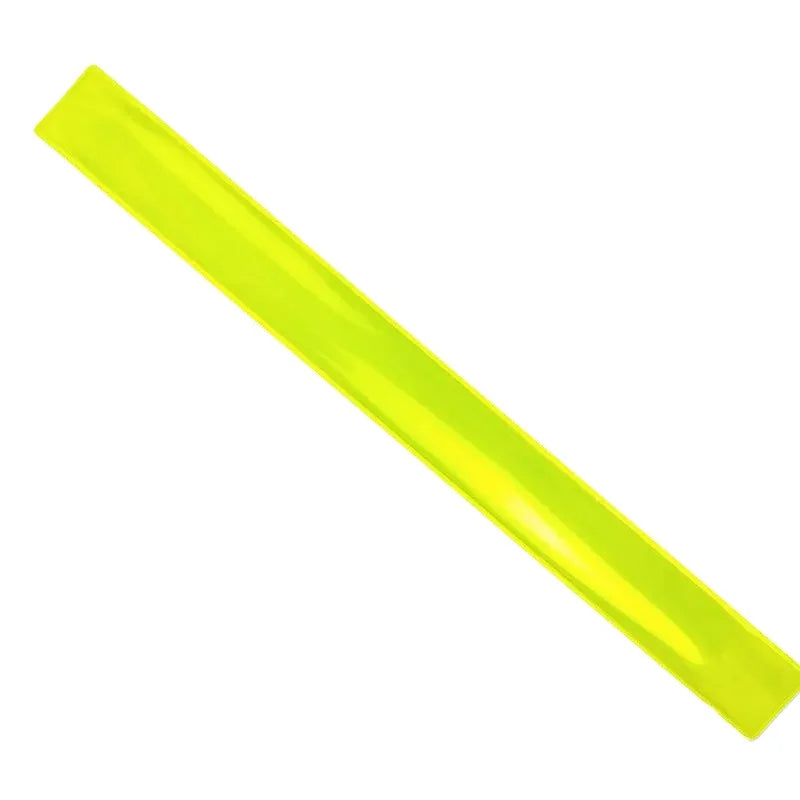 1pcs 40x3cm Running Fishing Cycling Reflective Strips Bike Safety Night Warning Bicycle Bind Pants Leg Wrist Strap Reflective Tape
