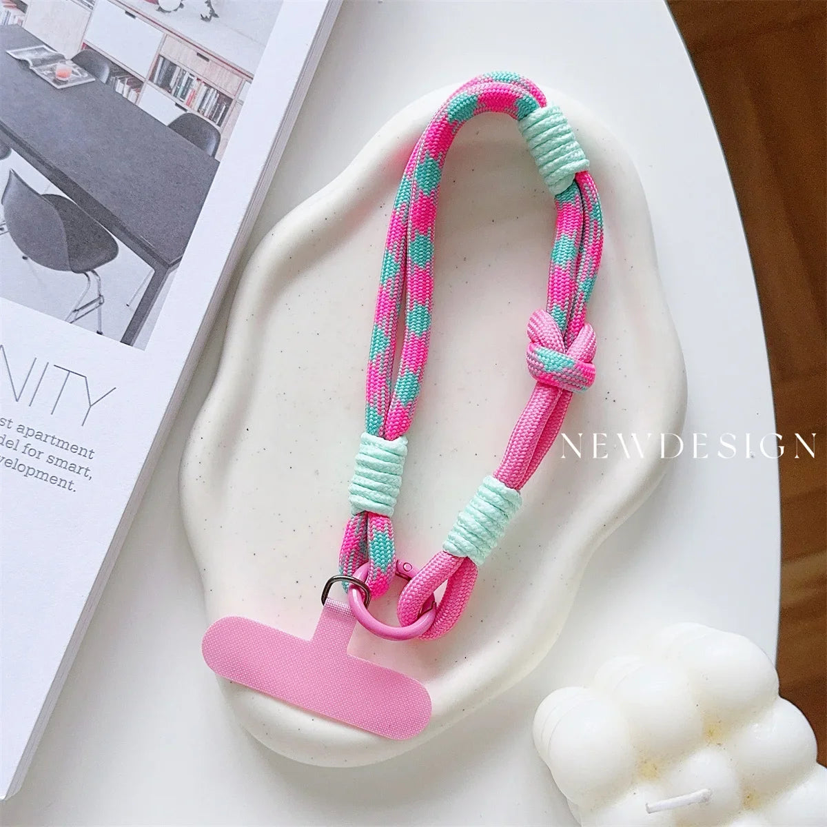 Phone Lanyard Wrist Strap + Case Connector - Universal Anti-Slip Anti-Fall Phone Case Accessory, Portable Pendant