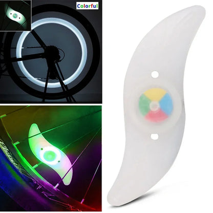 1-3PCS Bike Wheel Spoke Light Tire Lights 3 Mode LED Tyre Tire Flash Lamp Bike Safety Warning Easy to Install MTB  Accessories