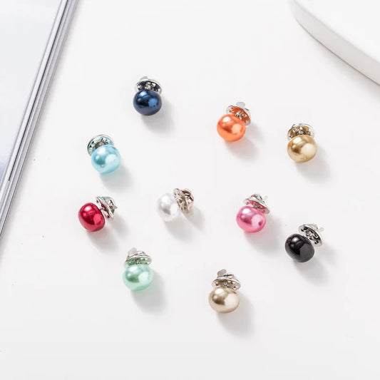 New Anti-glare Buckle Small Brooch Female Pin Fashion Classic Wild Corsage Fixed Clothes Jewelry H1374