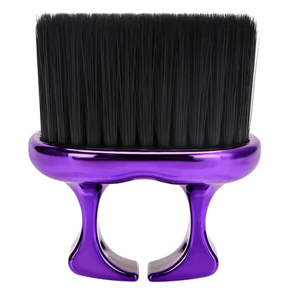 Ring Neck Duster Barber Remove Loose Hair Brush Hair Cutting Brush Soft Hair Cleaning Brush Hairdressing Tools