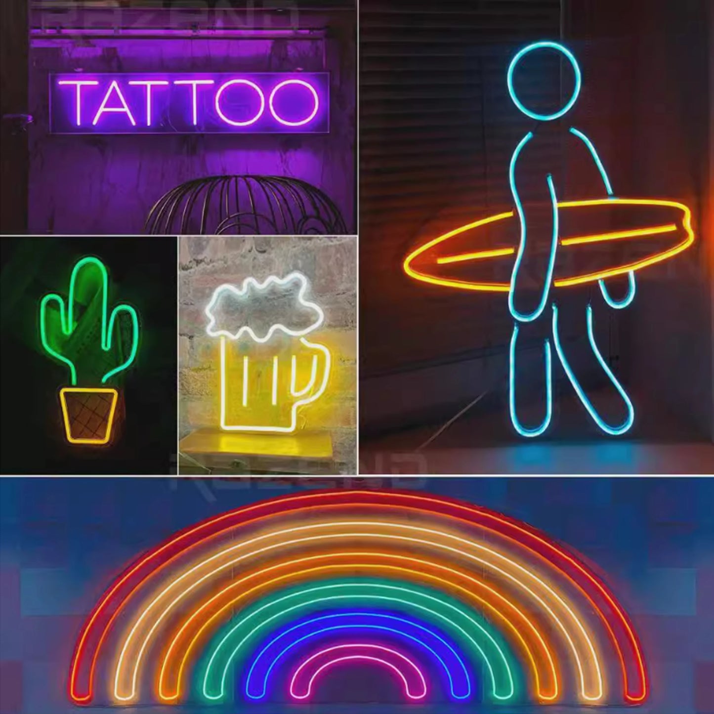 5m 12V LED Neon Strip Lights Outdoor Waterproof Silicone Neon Lamp Outdoor DIY sign Diode Tape Home Garden Decor Aquarium Light