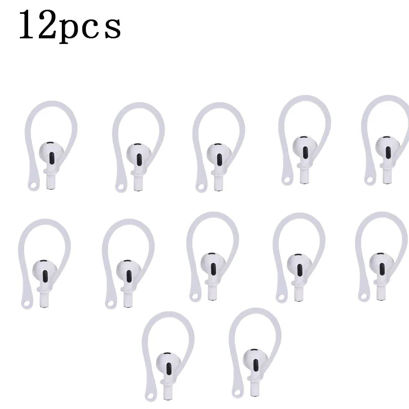 1/3/5/6Pairs Silicone Ear Hooks for Apple AirPods Pro Accessories Anti-fall Bluetooth Earphone Holder for AirPods 3 Earhooks