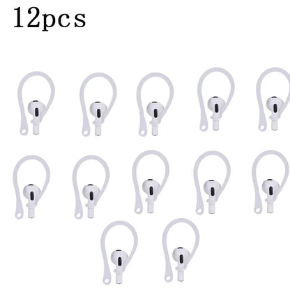 1/3/5/6Pairs Silicone Ear Hooks for Apple AirPods Pro Accessories Anti-fall Bluetooth Earphone Holder for AirPods 3 Earhooks