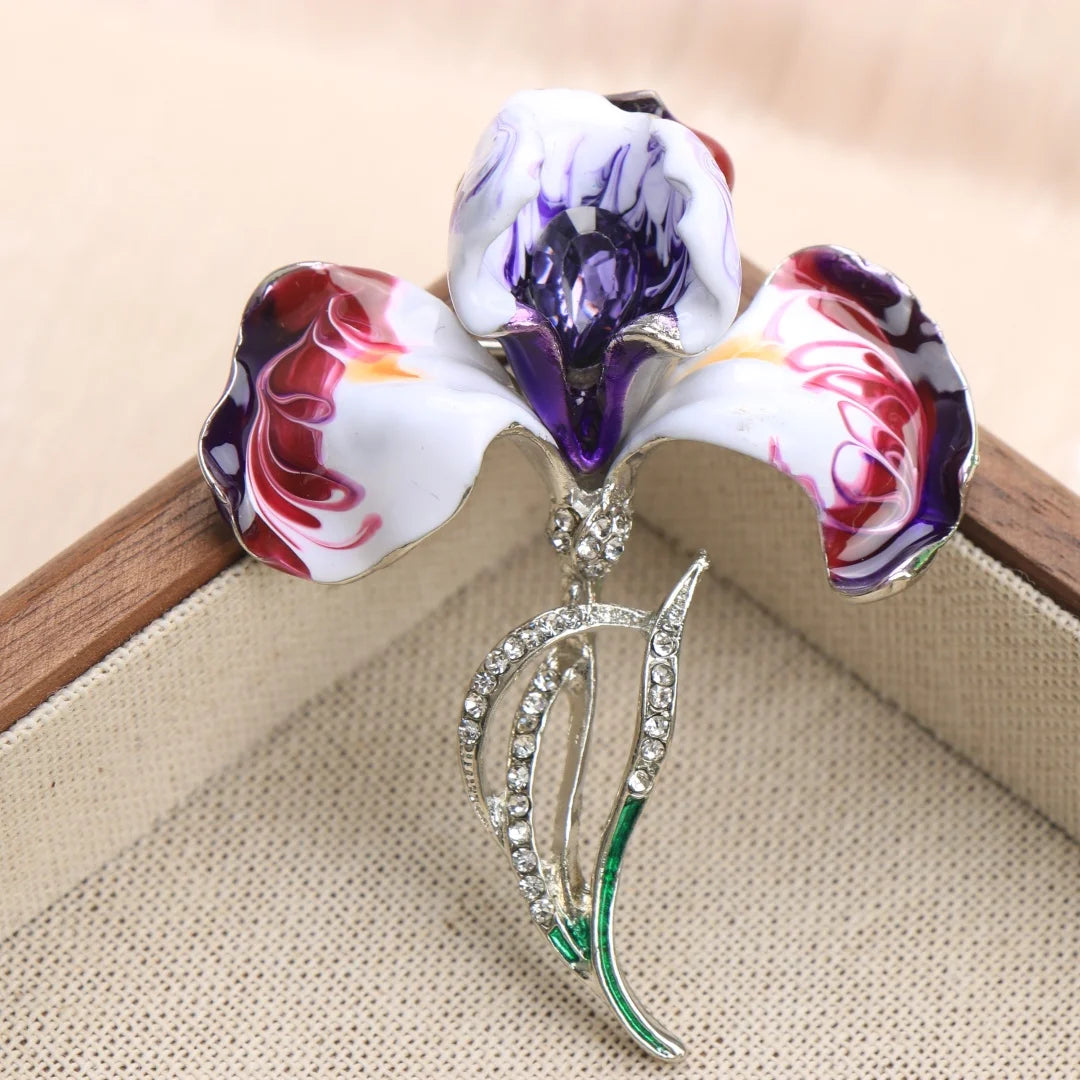 Baroque Luxury Floral Design Brooch for Men and Women, Jewelry Accessories, Wedding, Holiday, Party, Couple's Surprise Gift