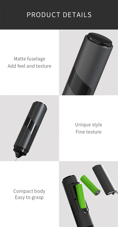 Kitchen Powerful Stirrer Milk Frother Handheld Foam Maker for Lattes,Whisk Drink Mixer for Coffee Electric Egg Beater