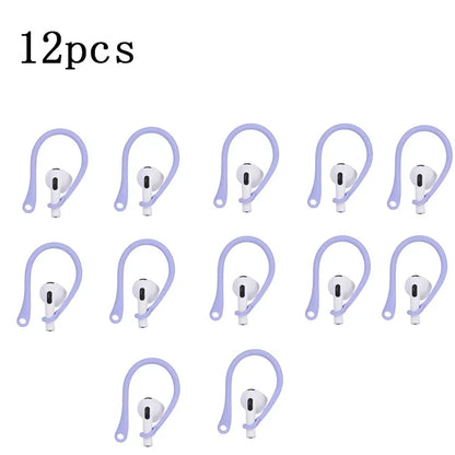 1/3/5/6Pairs Silicone Ear Hooks for Apple AirPods Pro Accessories Anti-fall Bluetooth Earphone Holder for AirPods 3 Earhooks