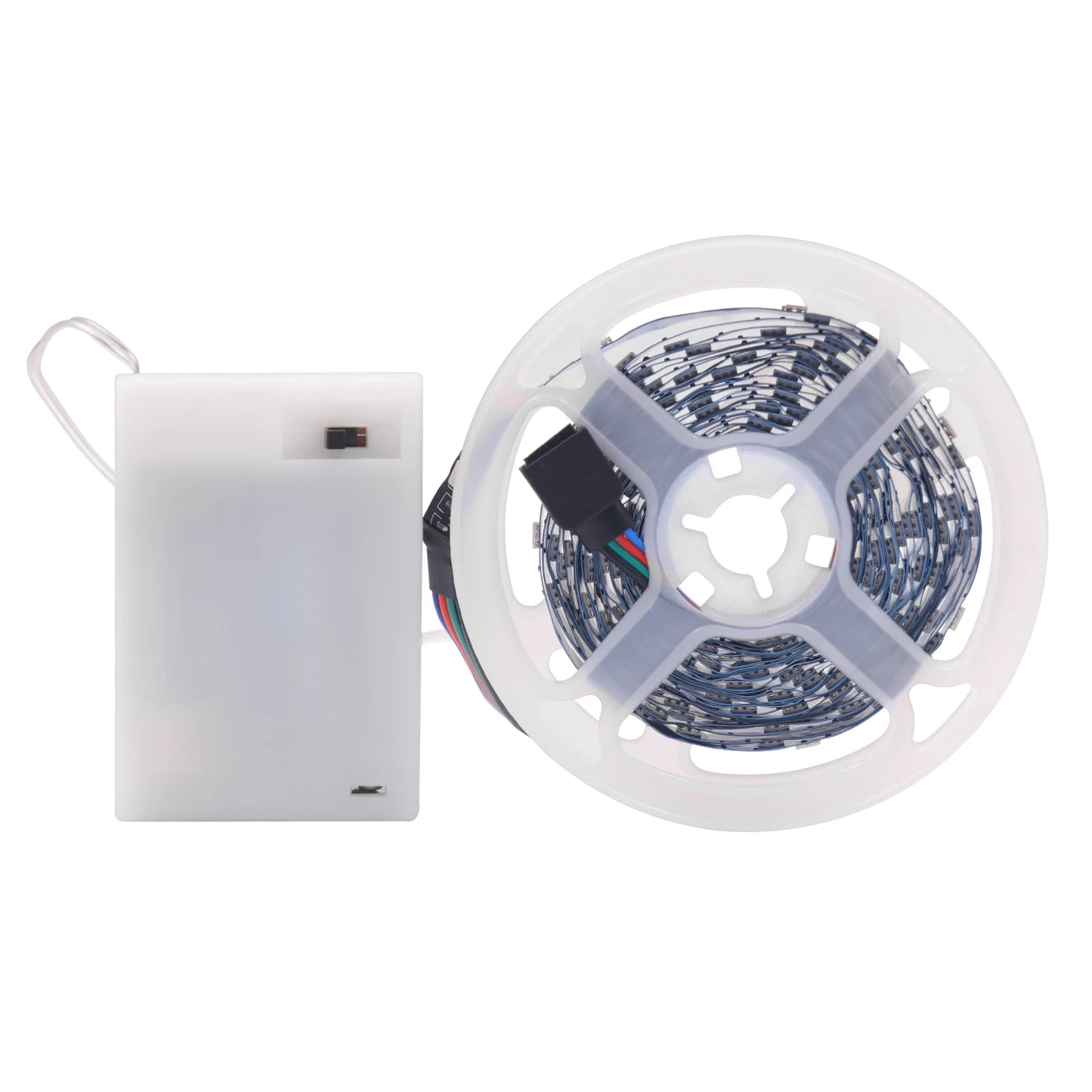 3AA Battery Power RGB Led Strip Light 5V 5050 with 3/17/24Key Remote Control Flexible Tape Waterproof Led Light TV Backlight