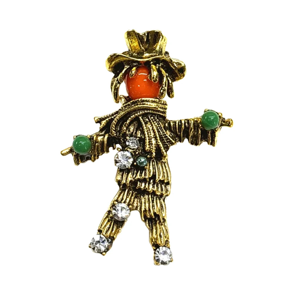 Halloween Sugar Skull Enamel Brooch Gothic Skeleton Pin Pumpkin Ghost Cat Badge for Coat Bag Day of The Dead Jewelry Party Gift