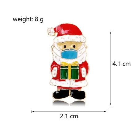 Green Rhinestone Christmas Tree Brooches Pins For Women Man Unisex Crystal Jewelry Gifts Clothes Accessories