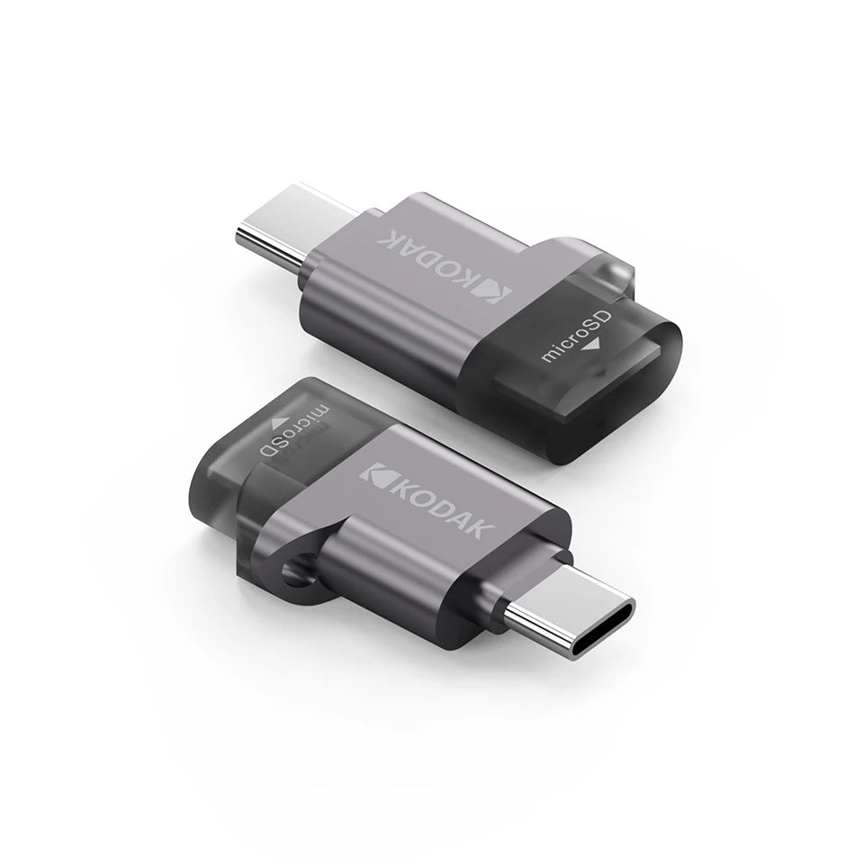 Kodak Type-C Micro SD Card Reader TF Memory Card High-speed Transmission Adapter