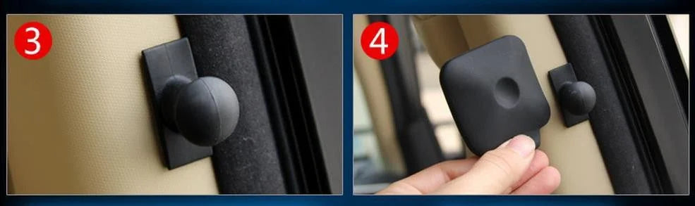 270 Degrees Wide Angle Car Rear Magnet Mirror Car Auxiliary Rearview Mirror Eliminate Blind Point for Car Safety