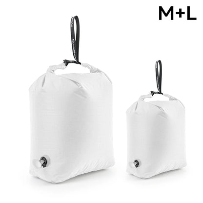 Bump Free Compression Bag for Travel Waterproof Vacuum Storage Bag Space Saver Organizer for Clothes Camping Gym Packing Cubes