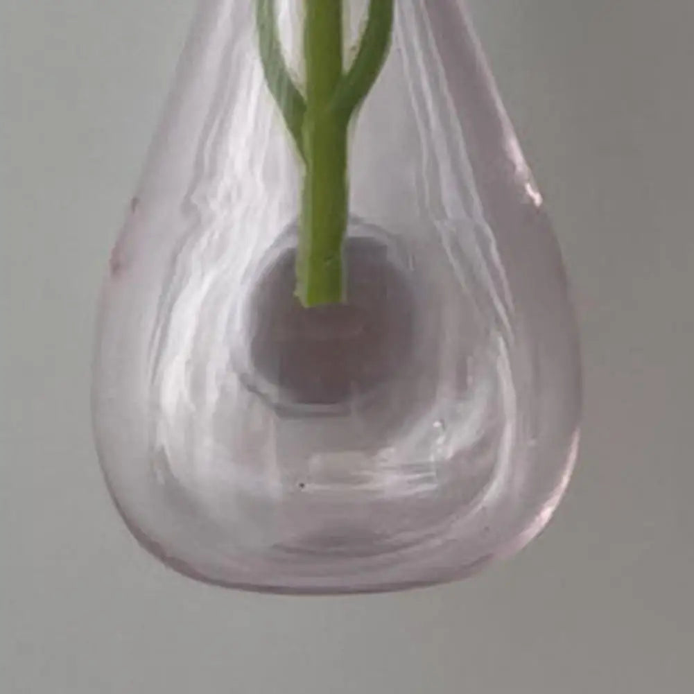 Mini Vase Magnets for Fridge Cute Tiny Magnetic Glass Vases Refrigerator Small Plant Pot for Locker Office Kitchen Decoration
