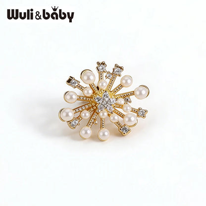 Wuli&baby Lovely Collar Pins For Women Lady's Shirt 4-design Butterfly Water-drop Flower Heart Brooch Pin Fashion Jewelry Gifts