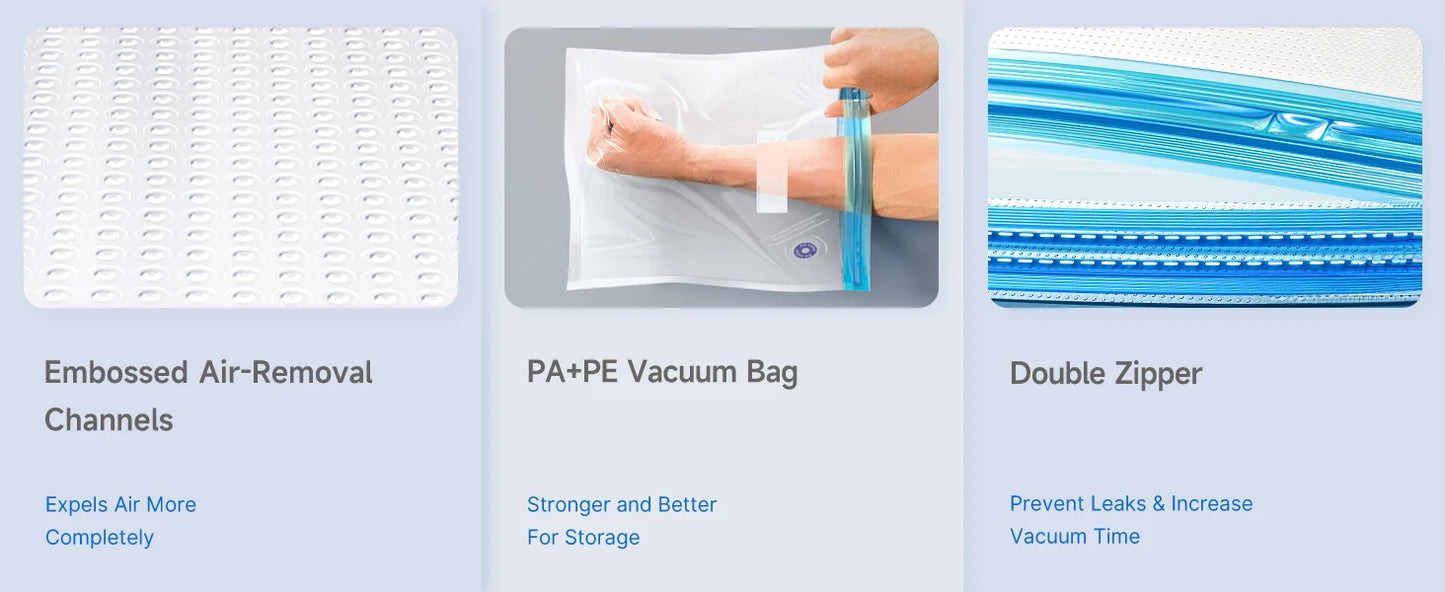 Filament Vacuum Storage Bags with Hand/Electric Pump, 3D Printer Accessories, for PLA ABS PETG Nylon TPU ASA Filament Keep Dry