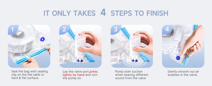 Filament Vacuum Storage Bags with Hand/Electric Pump, 3D Printer Accessories, for PLA ABS PETG Nylon TPU ASA Filament Keep Dry