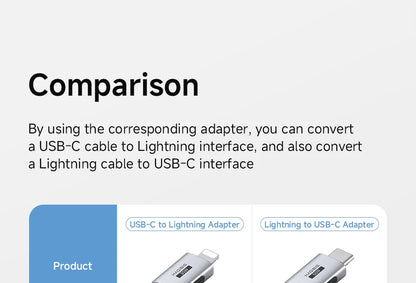 Hagibis USB C To Lightning Adapter Male to Female Charging Converter Date Transfer for iPhone 13/14 Pro Max AirPods 1 EarPods