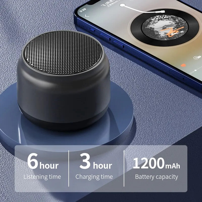 2025 Wireless speaker Bluetooth portable outdoor audio stereo support phone subwoofer MINI portable high quality home speaker