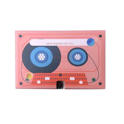 Voice Recordable Greeting Card 60 Seconds Recording Time Message Recorder Cassette Recording Voice Tape Greeting Card