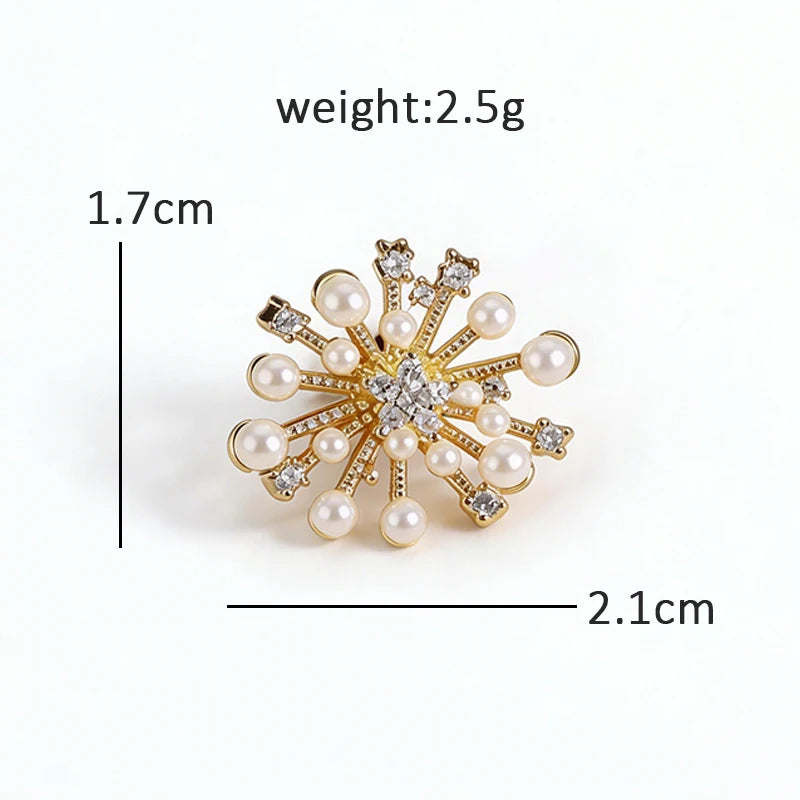 Wuli&baby Lovely Collar Pins For Women Lady's Shirt 4-design Butterfly Water-drop Flower Heart Brooch Pin Fashion Jewelry Gifts