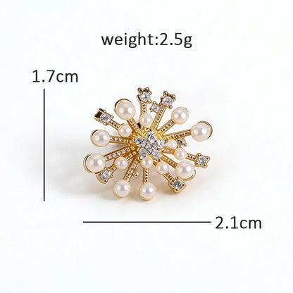 Wuli&baby Lovely Collar Pins For Women Lady's Shirt 4-design Butterfly Water-drop Flower Heart Brooch Pin Fashion Jewelry Gifts