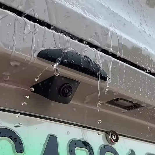 Universal Rear View Camera Rain Shield - All-Weather Protection for Rain, Snow & Dust - Easy Install for All Cars & SUVs